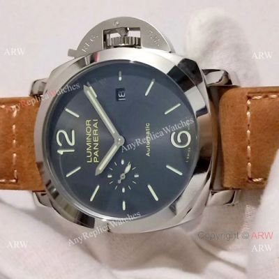 Panerai PAM 904 Luminor Due Watch Gray Rhodium Dial